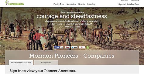 New Site Makes It Easier To Find Your Pioneer Ancestors Church News