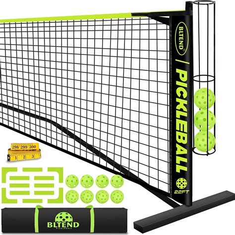 Amazon Bltend Pickleball Net Ft Regulation Size Portable