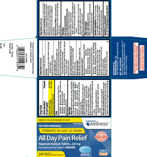 NDC 55319 255 Naproxen Sodium Tablet Oral Label Information Details