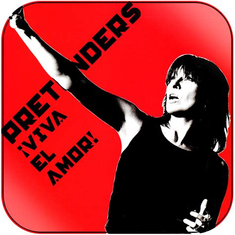 Pretenders Viva El Amor Album Cover Sticker Album Cover Sticker