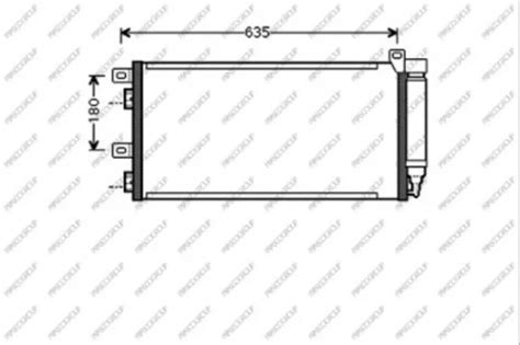 CONDENSATEUR CLIMATISATION AVEC Sèche linge pour Mini R50 R53 EUR 109