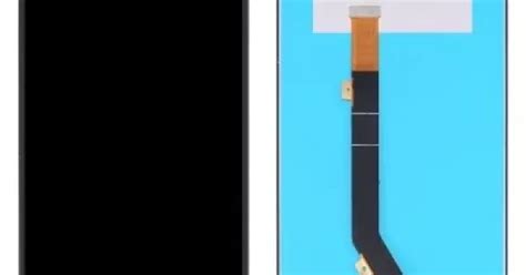 Lcd With Touch Screen For Infinix Hot X Black Display Glass Combo Folder