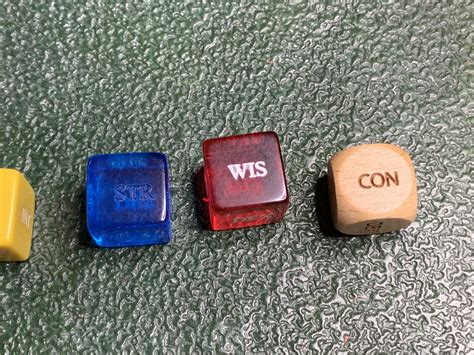 Attribute Stat Strength Constitution Dexterity Wisdom - Etsy