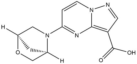 5 1R 4R 2 Oxa 5 Azabicyclo 2 2 1 Hept 5 Ylpyrazolo 1 5 A Pyrimidine 3