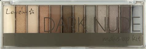 Lovely Make Up Kit Paleta Cieni Do Powiek Dark Nude G Drogeria Rossmann Pl