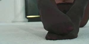 Nylon Wearing Babe Dares You To Jerk Off Porn Videos