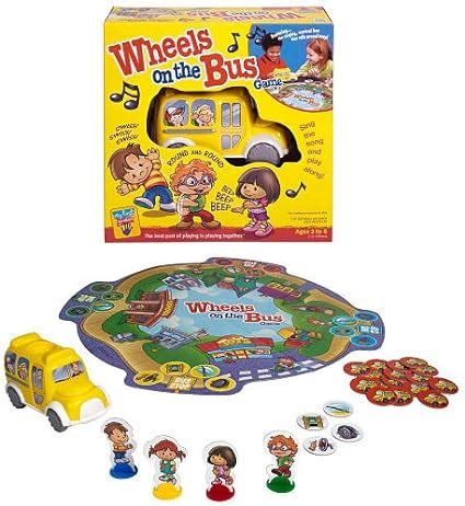 Amazon.com: Hasbro Wheels on The Bus Game : Toys & Games