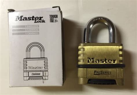 NEW Master Lock 1175 Pro Series Combination Padlock Antique Price