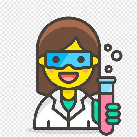 Scientist Woman Streamline Emoji Icon Png Pngwing