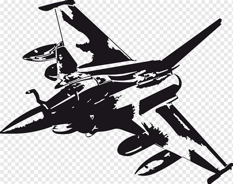 Fighter Aircraft Dassault Mirage 2000 Airplane Dassault Rafale Sticker