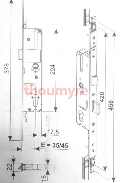 Boitier GIESSE INOX 35 85 Mm 4646000 Thoumyre Fr