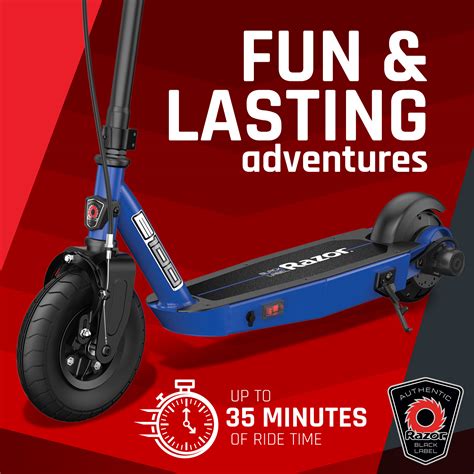 Black Label E100 Electric Scooter Razor