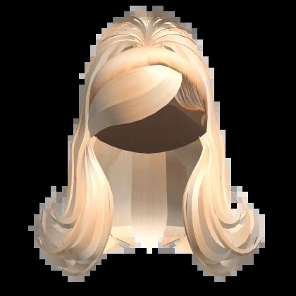 Mid Ponytail W Swoop Blonde Roblox Item Rolimon S