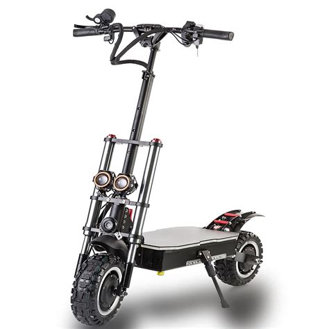 Buy Hwwh Electric Scooter Adult Fast High Power Dual Motor Folding Off