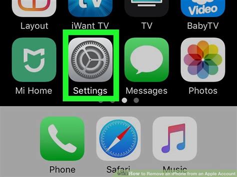 how to remove old phone from apple account