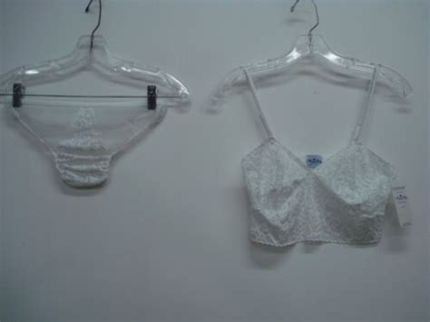 USA Made Nancy King Lingerie Baby Doll W Thong Size Medium White 452C EBay