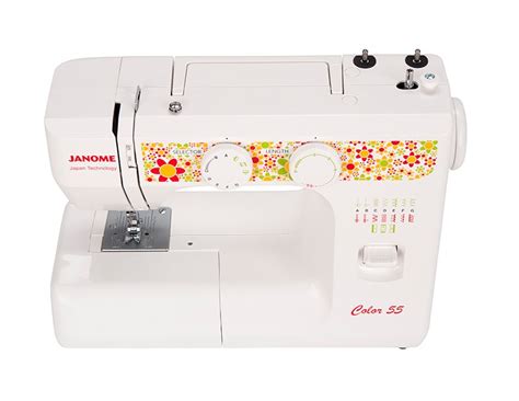 Электромеханическая швейная машина Janome Color 55 — Швейные машины ...