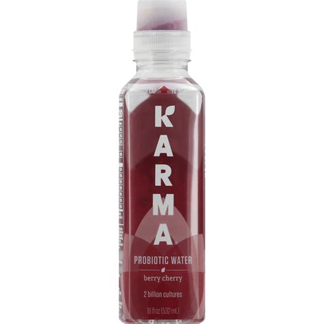 Karma Probiotic Water Berry Cherry 18 Oz From Walmart Instacart