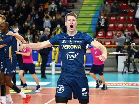 Rok Mozic Il Credem Banca Mvp Di Febbraio Lega Pallavolo Serie A