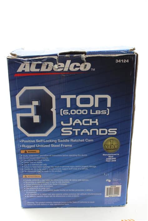 Ac Delco Ton Jack Stands Property Room