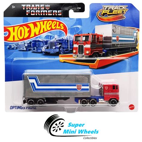 HOT WHEELS 1 64 2024 Track Fleet Transformers Optimus Prime JFF66 EUR 15 23 PicClick DE