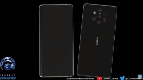 Nokia Smartphone With Penta Lens Camera Setup Gets Rendered In New