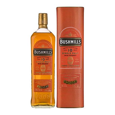 Bushmills 10 Years Sherry Cask 46 1l Bushmills Borshop Nemcsak Borok