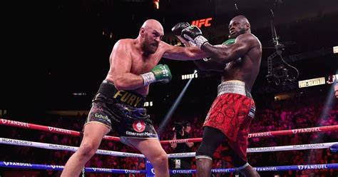 Tyson Fury Vs Deontay Wilder Punch Stats Prove Champions Dominance In