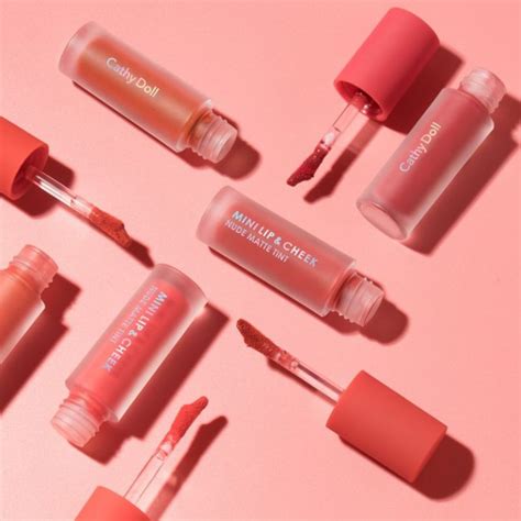 Jual CATHY DOLL MINI LIP AND CHEEK NUDE MATTE TINT LIP TINT LIP AND CHEEK Shopee Indonesia