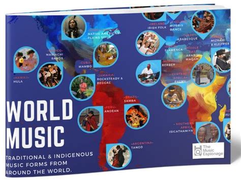 World Music Map Infographic Music Examples Teaching Resources