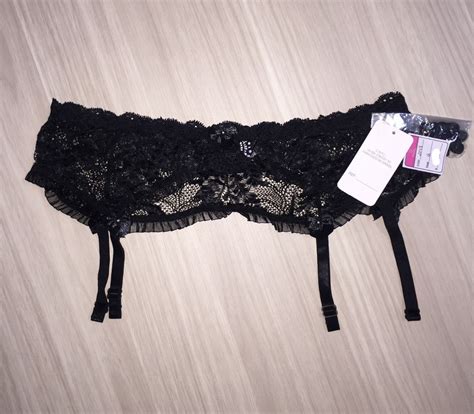 Cinta Liga Sensual Preto Lingerie Feminina Sensual Nunca Usado Enjoei