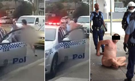 Naked Man Chanting Hallelujah Punched A Sydney Police Officer On A