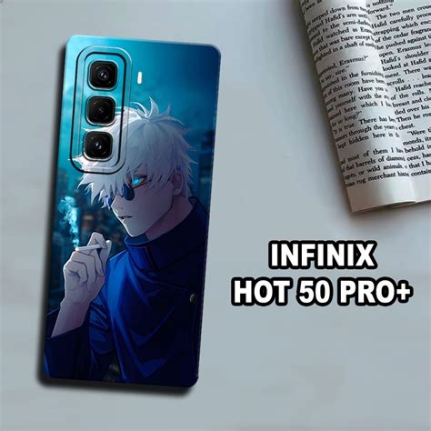 S Softcase Procamera For Infinix Hot Pro Plus Jujutsu Kaisen Anime Motif Flexible