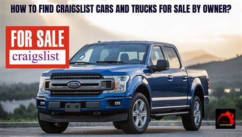 How To Find Craigslist Cars And Trucks For Sale By Owner 24x7 Vroom