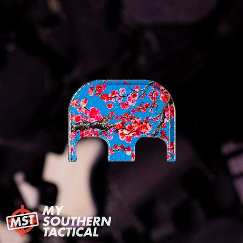 Back Plate For Glock Cat Camo Aluminum Backplate