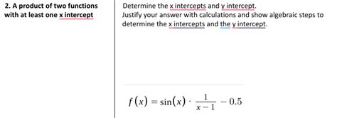 Solved A product of two functionswith at least one x | Chegg.com
