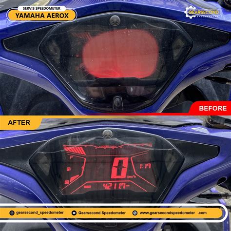 Speedometer Aerox Terkena Sunburn Jangan Takut Tinggal Modif