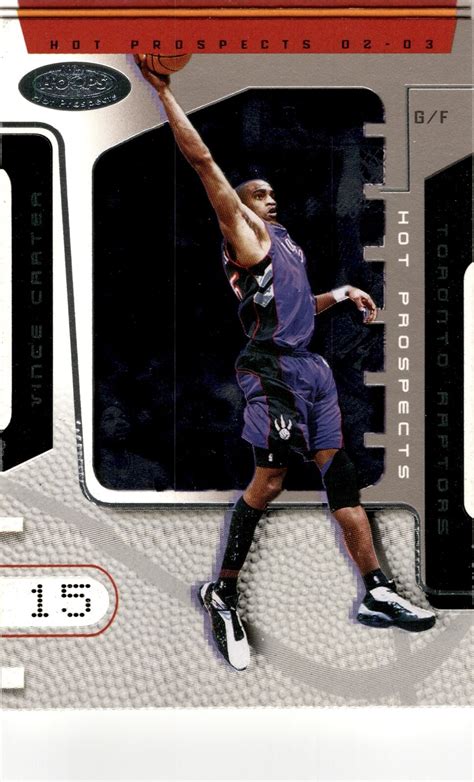 Hoops Hot Prospects Vince Carter Great Ebay