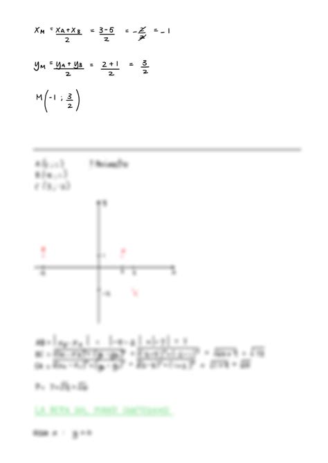 Solution La Retta In Geometria Analitica Studypool