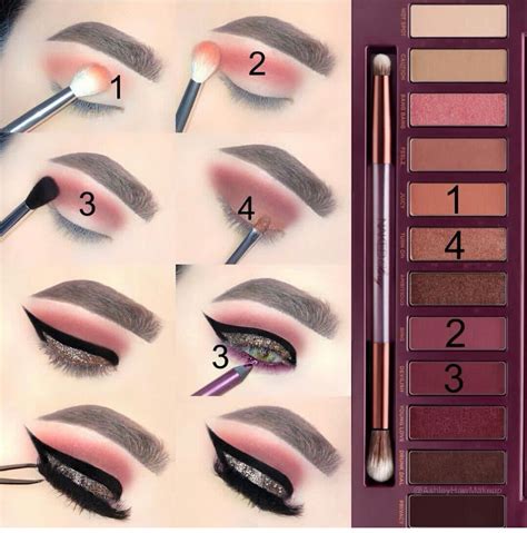 Urban Decay Naked Cherry Palette Tutorial Credit Beautyelixir On Ig Artofit