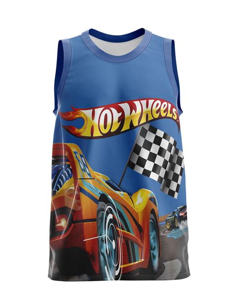 Regata Infantil Hot Wheels Corrida Rg Elo Produtos Especiais