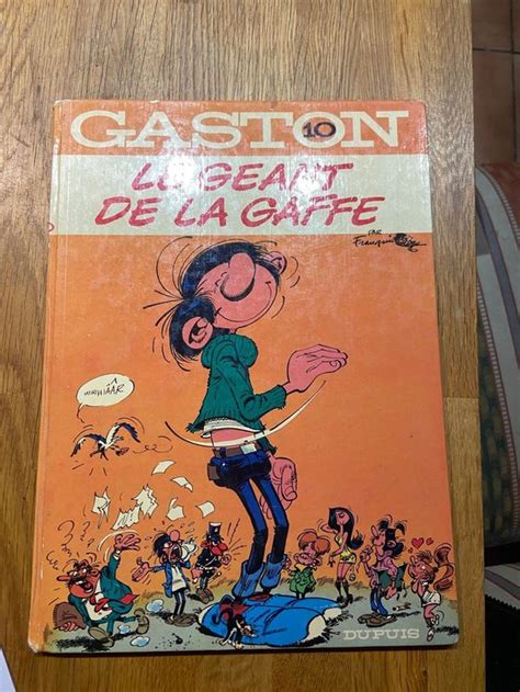 Franquin Gaston no 10 Le géant de la gaffe dos rond Dupuis Kaufen