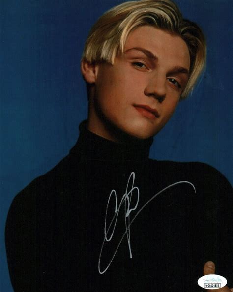 Nick Carter Backstreet Boys 8x10 Signed Photo Jsa Certified Autograph