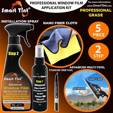 5-Step Professional Window Tint Install Kit – Smart Film® | Smart Film