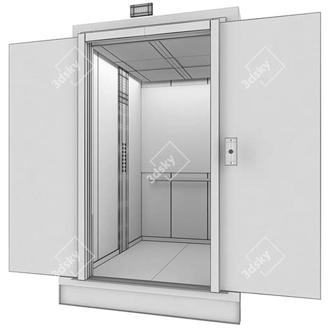 Otis 2000 R Elevator 5 Stunning Cab Finishes 3d Model