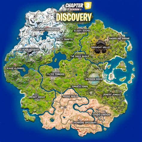 chapter  season  discovery map concept rfortnitebr
