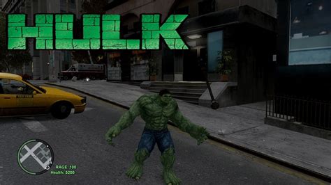 Gta Iv Epic Hulk Mod Script With Real Hulk Powers From The Movies