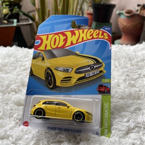 Jual Hot Wheels Mercedes Benz A Class Yellow Shopee Indonesia