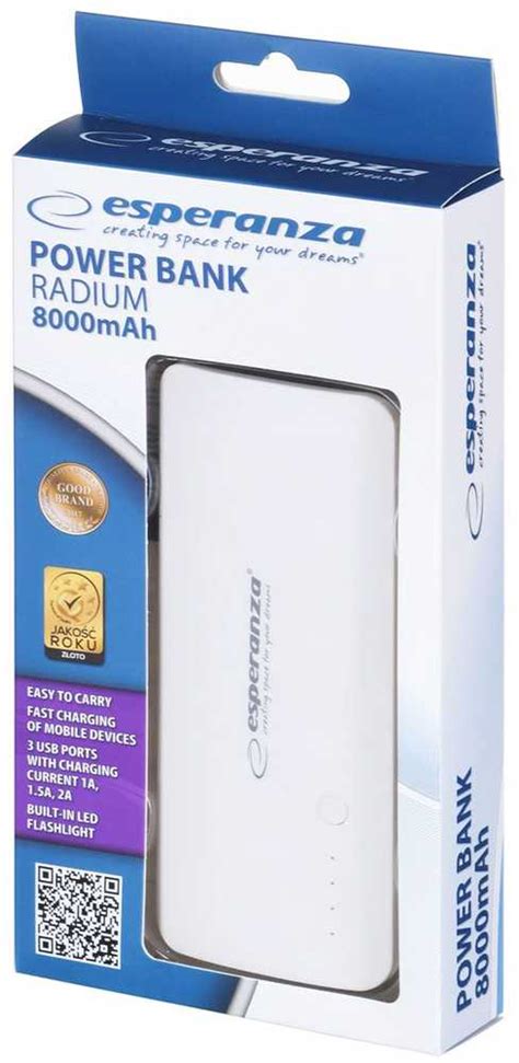 Power Bank Esperanza Radium Emp We Mah Microusb Usb