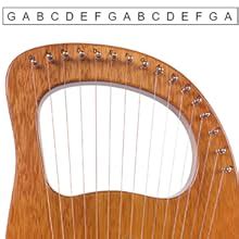 Amazon Aklot Metal Strings Lyre Harp Maple Saddle Mahogany Body